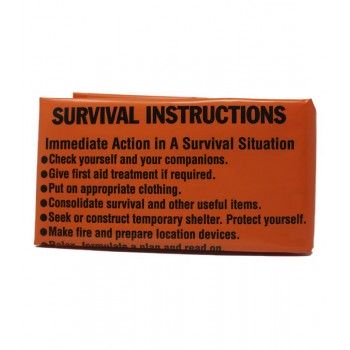 Worek survivalowy z instrukcją przetrwania firmy BCB